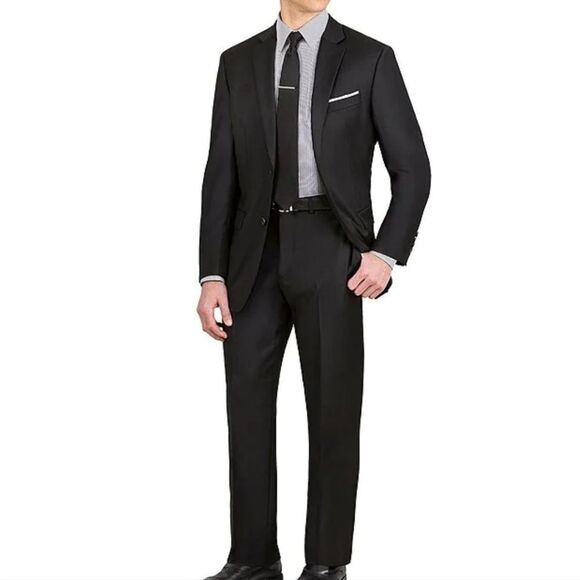 Ralph by Ralph Lauren Athletic-Fit Solid Wool Suit